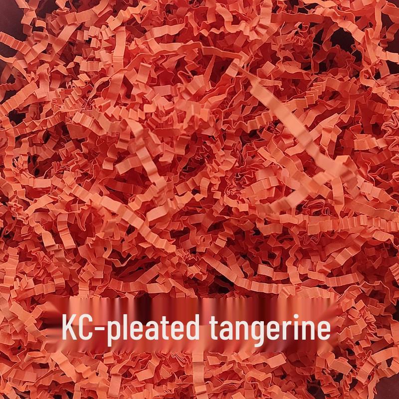 High-End Raffia Gift Box Filler - Shockproof Crepe Paper Shredded for Fruit & Wine Packaging