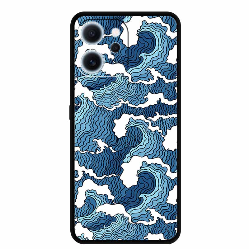 Cartoon Phone Case For Oppo Reno15 F Soft TPU Silicone Protector Relief Flower Emboss 3D Cover Funda Reno15F 15F Bumper Shield