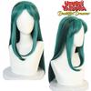 Lum Lamu Long Green Cartoon Cosplay Wig For Any Face Shape