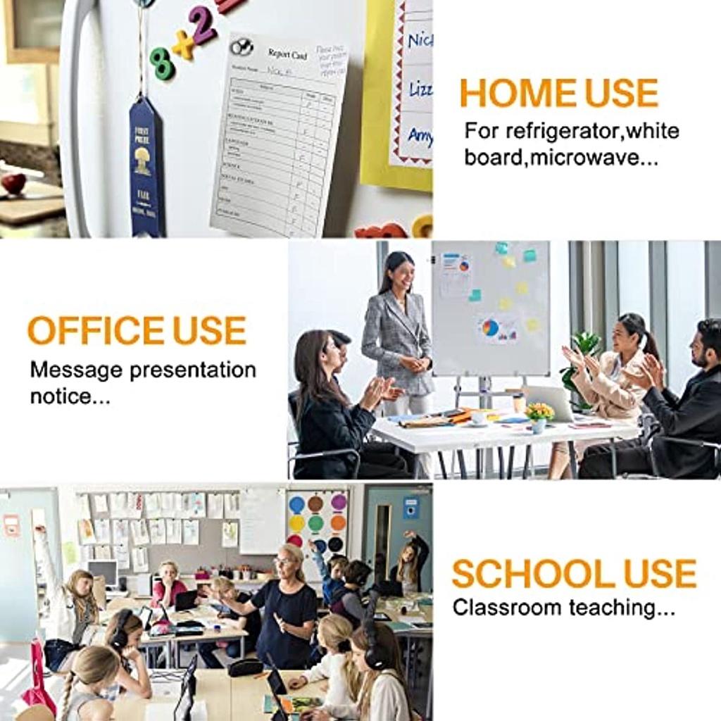 Магнитная доска Неодимовые магниты Упаковка из 18 магнитов Прочная доска объявлений Магнитная доска для магнитной доски Конусные магниты на холодильник Никелированные