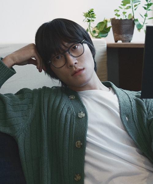 Techeuoaiweeo Tetsuo23 Eyeglass Frames C5 Crystal&Tortoise