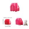  Silicone Mould Dinosaur Mould Decorations Lovely Animal Resin Molds Ornament Baking Molds for Chocolate Decorations
