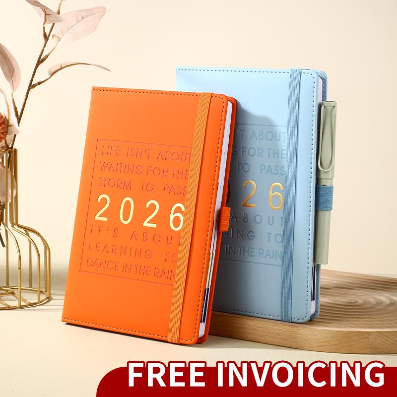 Двуязычный планер на 2026 год: Английский и испанский годовой календарь, блокнот на 365 дней, ежедневник