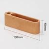 1pc Wooden Business Card Holder Organizer Office Desk Name Card Display Stand With Pen Slot Memo Pad Cards Stand Card Holder