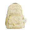 Schoolbag High-value student schoolbag Women's large-capacity backpack Cute Korean version of simple casual backpack for junior and high school