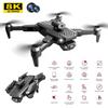 New V162 Drone Professional Foldable Quadcopter Aerial Photography HD Camera RC Helicopter FPV WIFI Brushless Obstacle Avoidance Toy Kids Gift