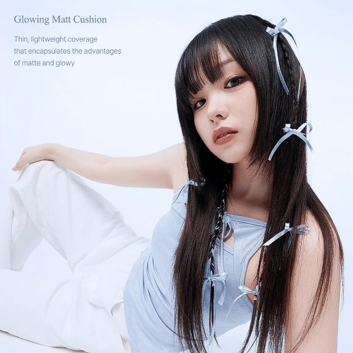 Aprilskin Светящаяся матовая подушка со сменным наполнителем (3 цвета) 12 г * 2 шт.