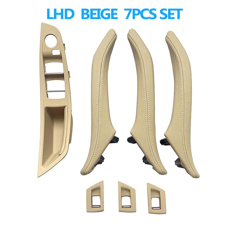 Комплект кожаных ручек для подлокотника со стороны водителя и пассажирской двери для BMW 5 серии F10 520 523 525 528 530