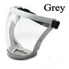 Полнолицевая маска с фильтрами. Головные уборы. Очки. Многоразовая противотуманная пылезащитная маска. Маска против брызг. Защитные очки HD.