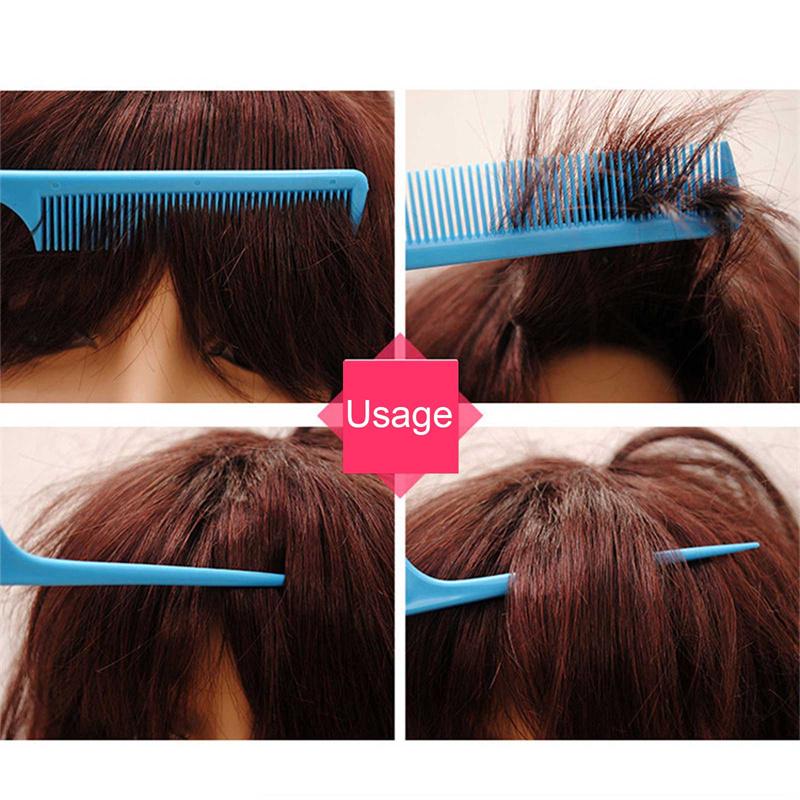 Антистатические парикмахерские расчески, прямые парикмахерские инструменты для ухода за волосами