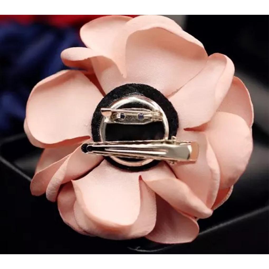 Цветочная брошь Свадебное платье невесты День рождения Выпускной Фестивальная одежда Украшение для галстука Ювелирные изделия Большая булавка для женщин девушек