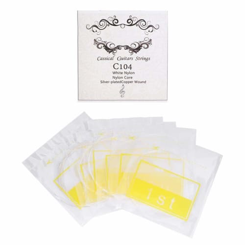 High-quality, Durable Classical Guitar String Set Made of Nylon and Copper. Guitar Accessories.