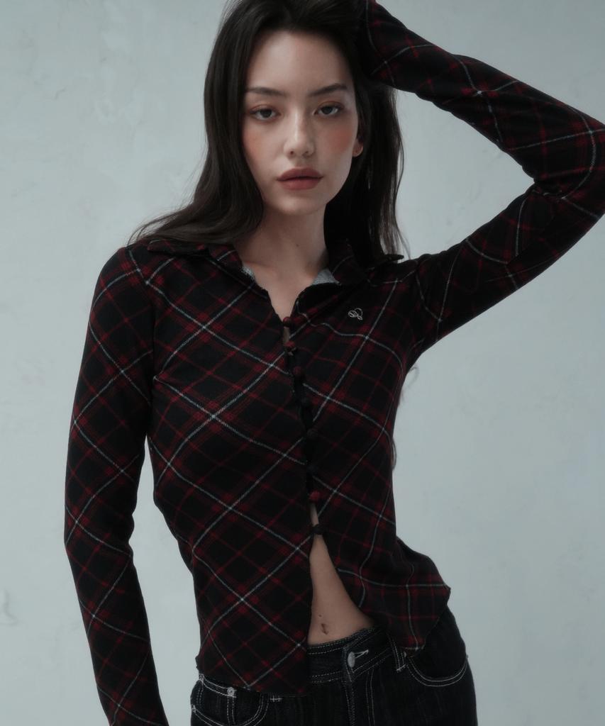 VIVACIOUS Haley Collar Long Sleeve - 3Col