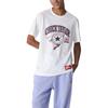 Converse All StarChucks Retro Collegiate Graphic T Shirt Men's White 10025293-A03