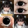 FUNSACHY 1pair Halloween Colorful Contact Lenses Anime Cosplay Eye Contacts Multicolored Lenses Black Lenses Dragon Lens Yearly