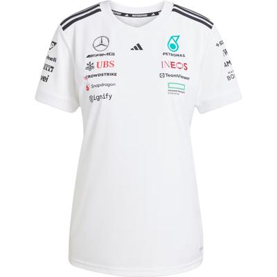 X Mercedes-Amg Petronas F1 Team Дышащая Модная Простая Удобная Футболка с Коротким Рукавом Женские Топы Белый Черный JX5799