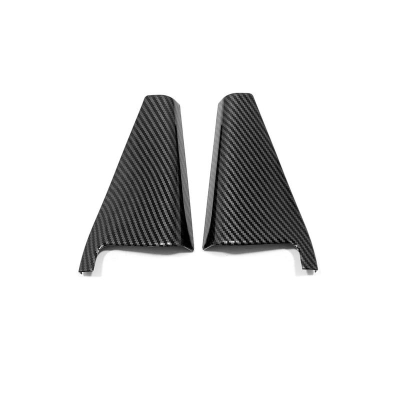 Car Rear Door Pillar Triangle Cover For Honda Fit Jazz 2024 Decoration Trim Frame Auto Interior Accessories