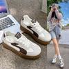 Platform Women's Autumn New Versatile Breathable Height-increasing White Shoes Casual Sports Board Shoes