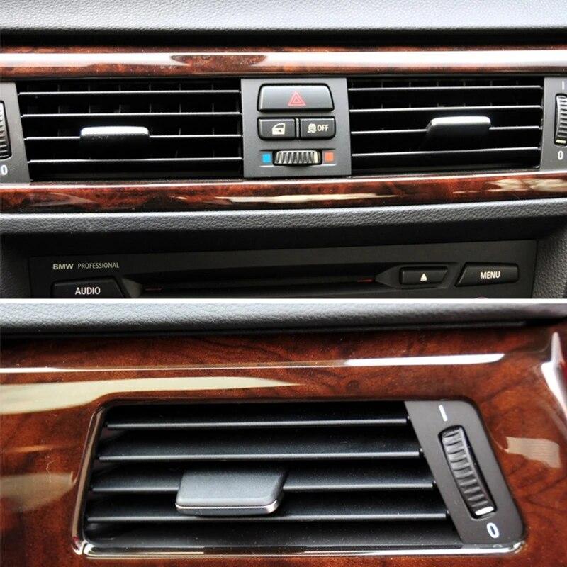 Вентиляционный переключатель для кондиционера, ручка регулировки направления ветра, автоаксессуары для BMW 3 серии E90 E91 E92 E93 2005-12