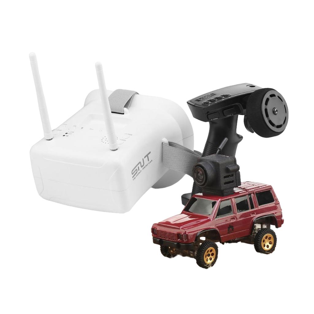 Sniclo 1:64 2.4G Wireless Immersive Fpv Remote Control Vehicle Rc Four-Wheel Drive Climbing Car Toy Boy Off-Road Vehicle W/ Cam