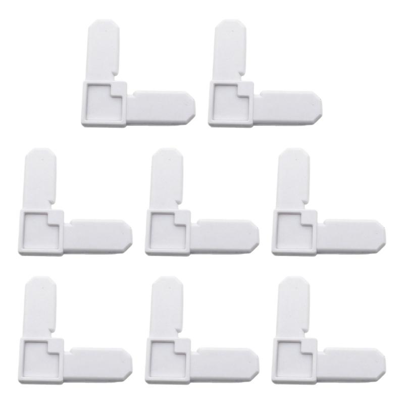 5/16x3/4Inch L Type Window Screen Frame Corner Connector Plastic Screen Corner Brackets For Home Renovation Enduring