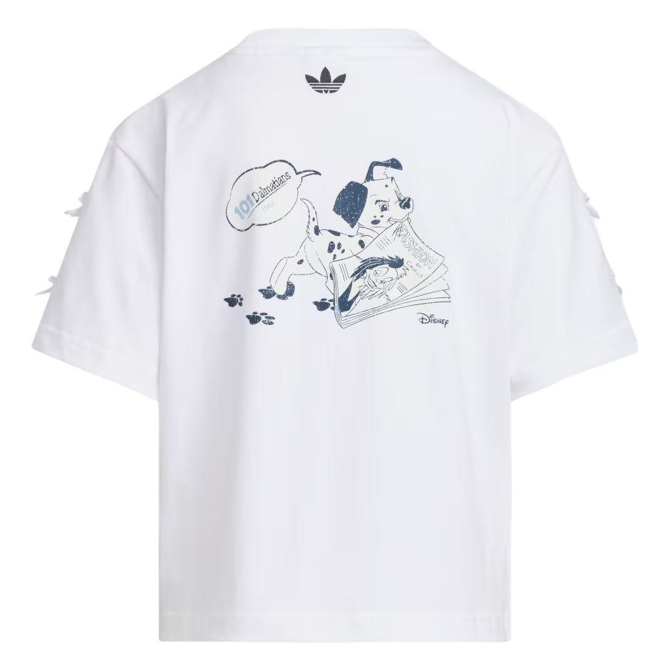 adidas Повседневная футболка с коротким рукавом и круглым вырезом для юношеского спорта Детские топы KG6625