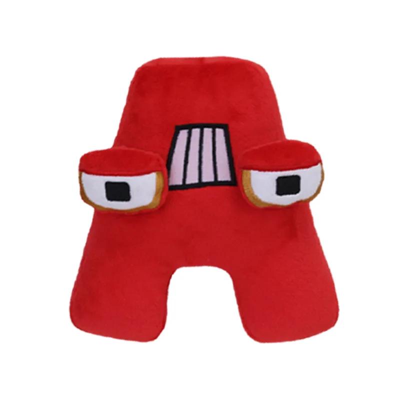 Alphabet Lore Мягкие игрушки Аниме Кукла Kawaii 26 Английские буквы Мягкие игрушки Дети Просвещение Монтессори Мягкая игрушка Кукла Подарки