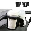 East Leaf Stroller Drink Water Bottle Holder for Water Mug and Baby Adjustable No Tools Required Holder, 2-in-1 Bottles, Bottles, Bottles, Angle,