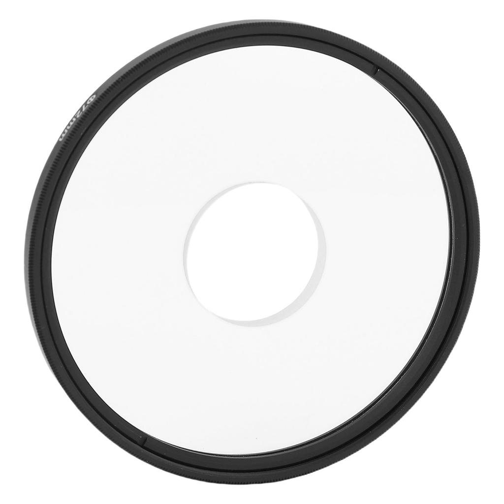 72mm Center Exposure Lens Filter Central Exposure Edge Blur Special Effect Filter for Photography Videography