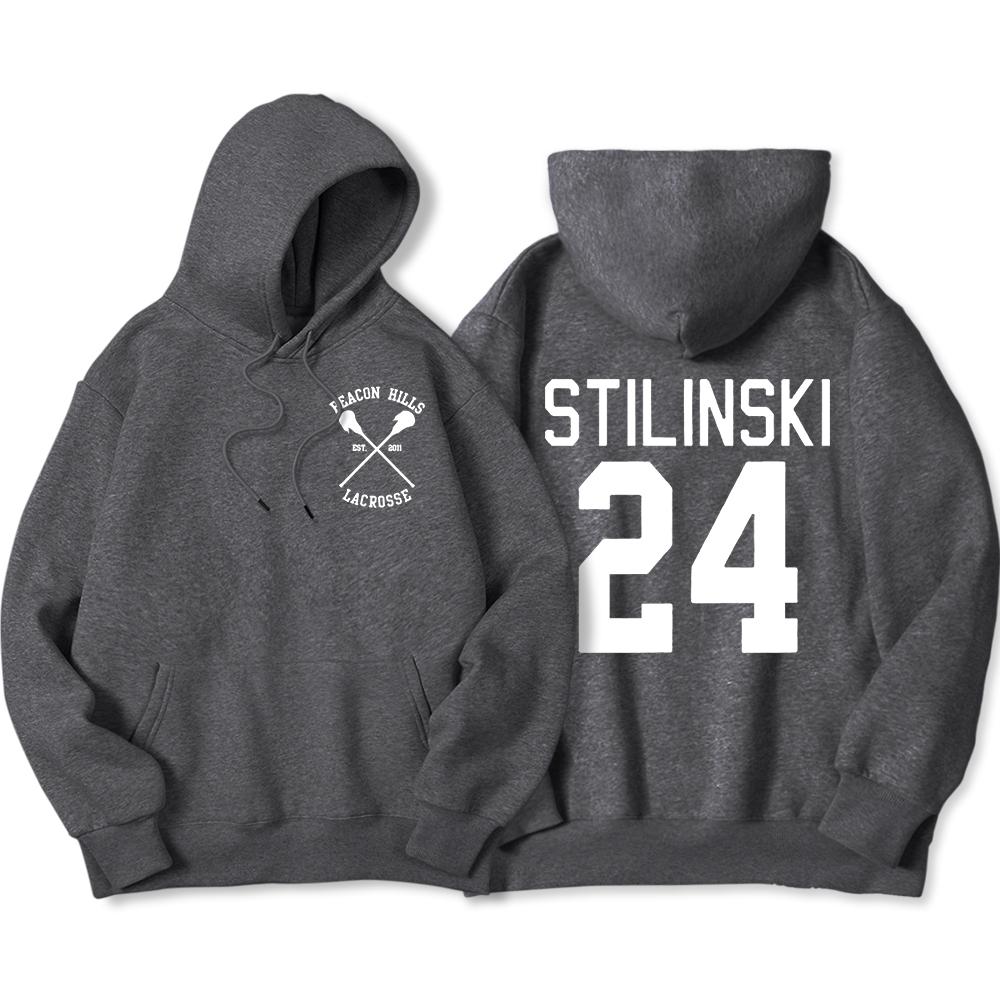 Stilinski 24 одежда с принтом, мужская уличная одежда в стиле хип-хоп, пуловеры с круглым вырезом, индивидуальные толстовки, повседневная модная флисовая толстовка для мужчин