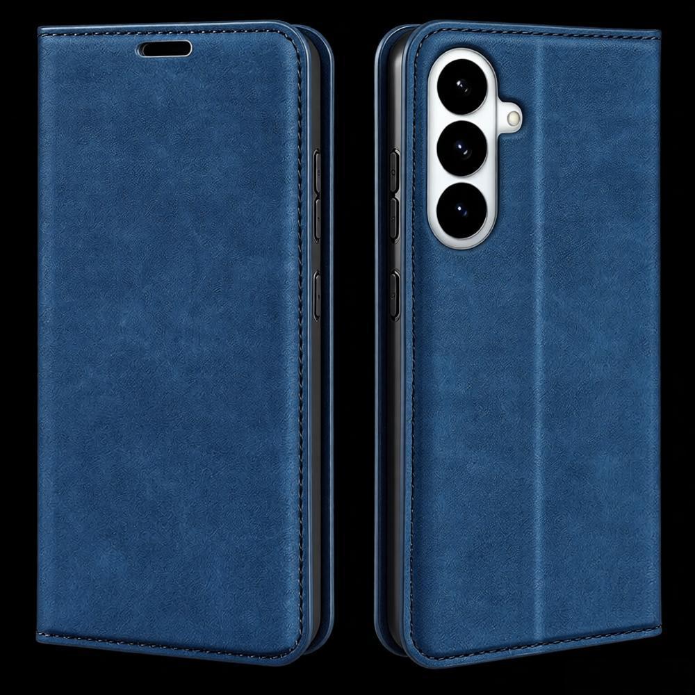 Магнитный кожаный чехол-книжка для Samsung Galaxy S26 Plus S25 Ultra S24 FE S23 S22 S21 Plus A17 A16 M36 F36 A27 A37 A57
