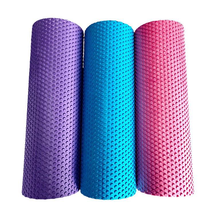 Solid EVA Foam Yoga Roller Stick - 45cm Floating Point, 60 Wolf Tooth, 90 Roller