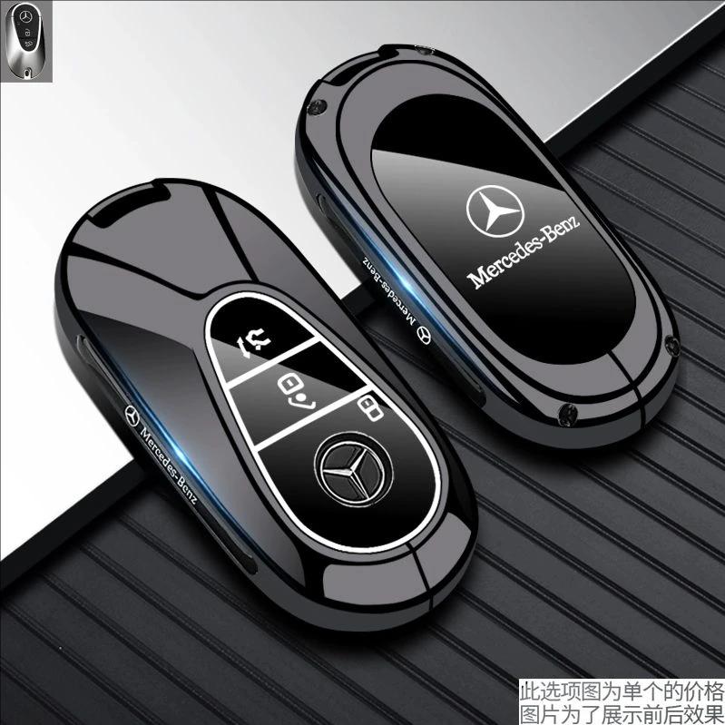 TPU Style Car Key Case Cover Shell Fob For Mercedes Benz C E S Class W206 W223 W214 GLA GLB GLC CLA CLS E300 S450 S580 S500 LL3