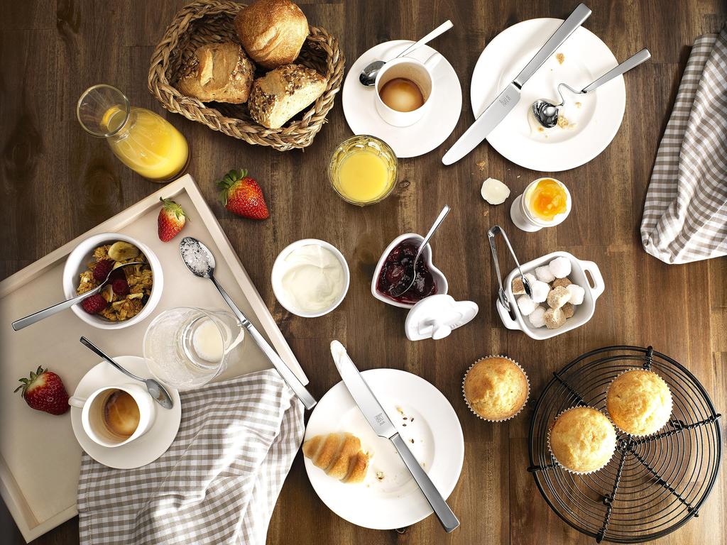 ZWILLING Long Drink Spoon 6pcs Melon Dessert Drink Long Spoon Japanese Dinner "Diner Set" - Coffee, Latte, Macchiato, Soda, Parfait, [Official