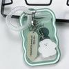 Креативный дизайн Kpop держатель для фотокарточек Прозрачный держатель для карточек Брелок для фото чехлы для автобусных карточек Чехол для студенческих карточек Защитник для фотографий