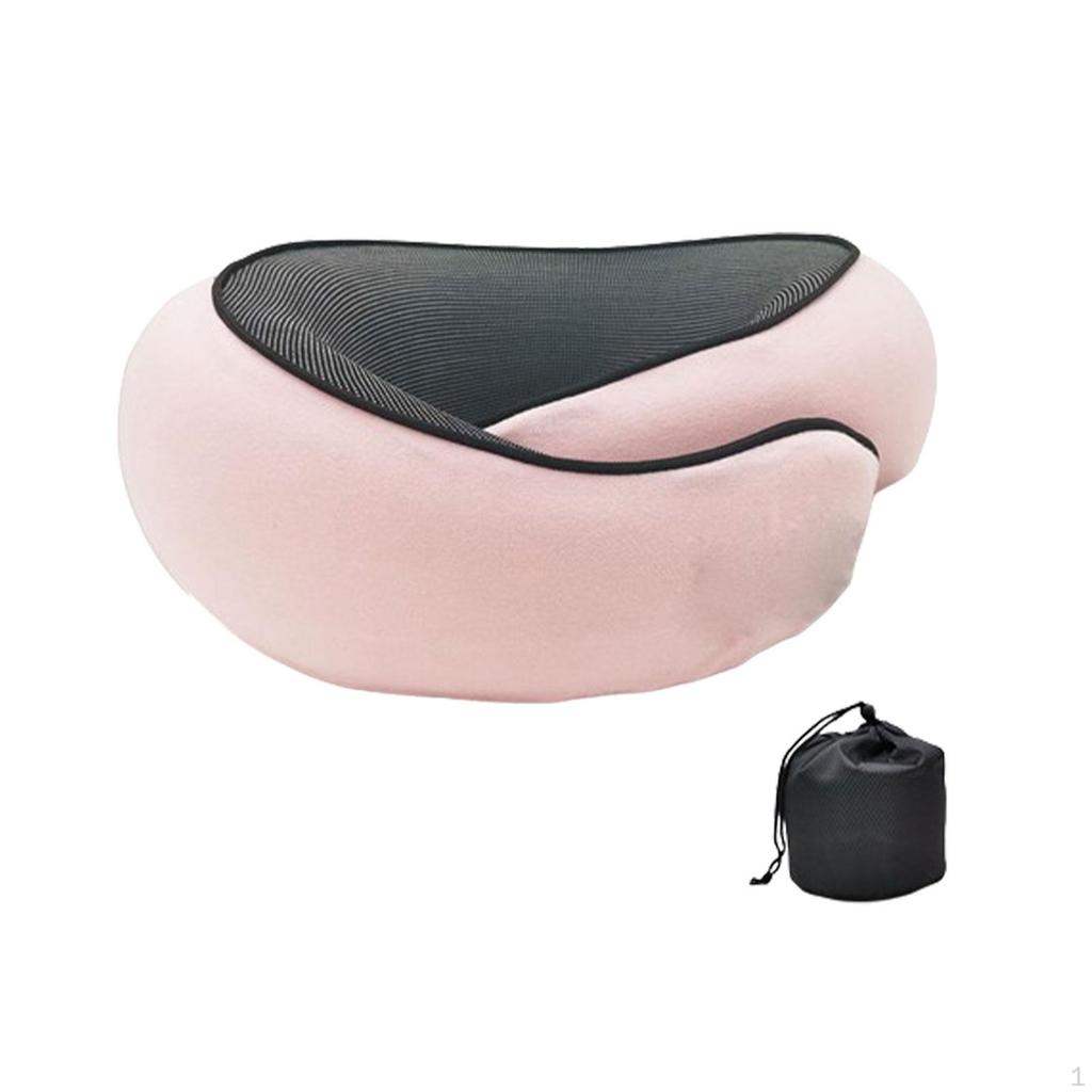 Подушка для путешествий в самолете, подголовник, съемный чехол, удобная поддержка шеи, подголовник для