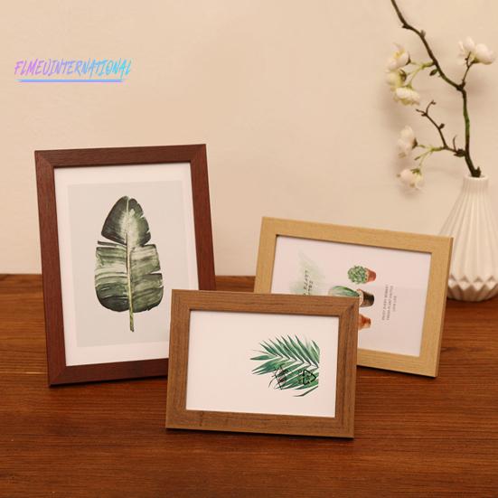 8/10-дюймовая деревянная фоторамка - стеклянная задняя поддержка высокой четкости, современный сверхмощный настольный дисплей, декоративная рамка, товары для дома