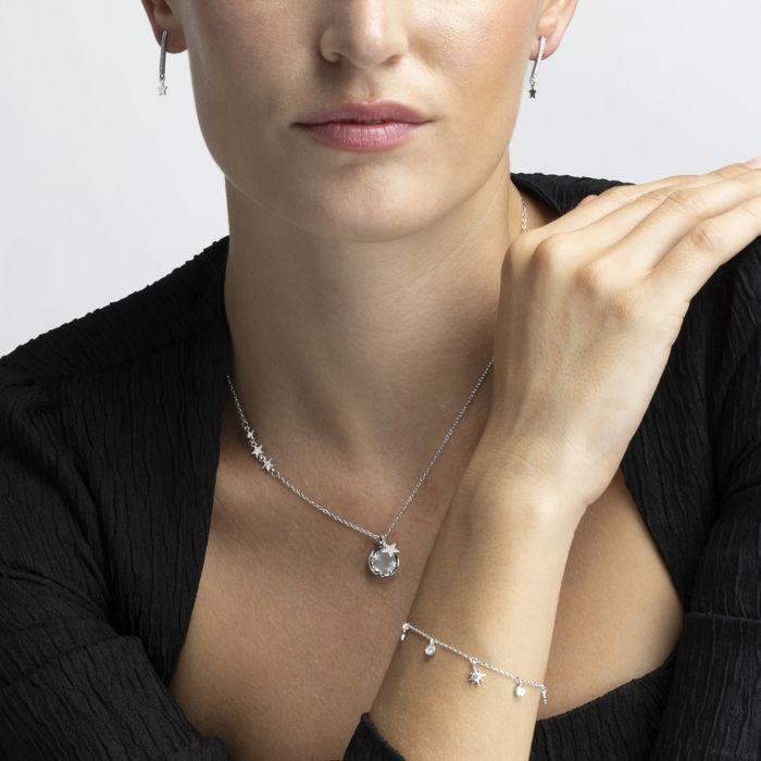Bracelet - Luxenter - Oyazia - Argent 925 - Zirconium brillant - Plaqué finition en rhodium