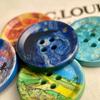 5pcs/set 30mm Decorative Large Buttons, Featuring Van Gogh and Monet's Oil Paintings, One of Each Type, Used for Clothing Scarves, Bags