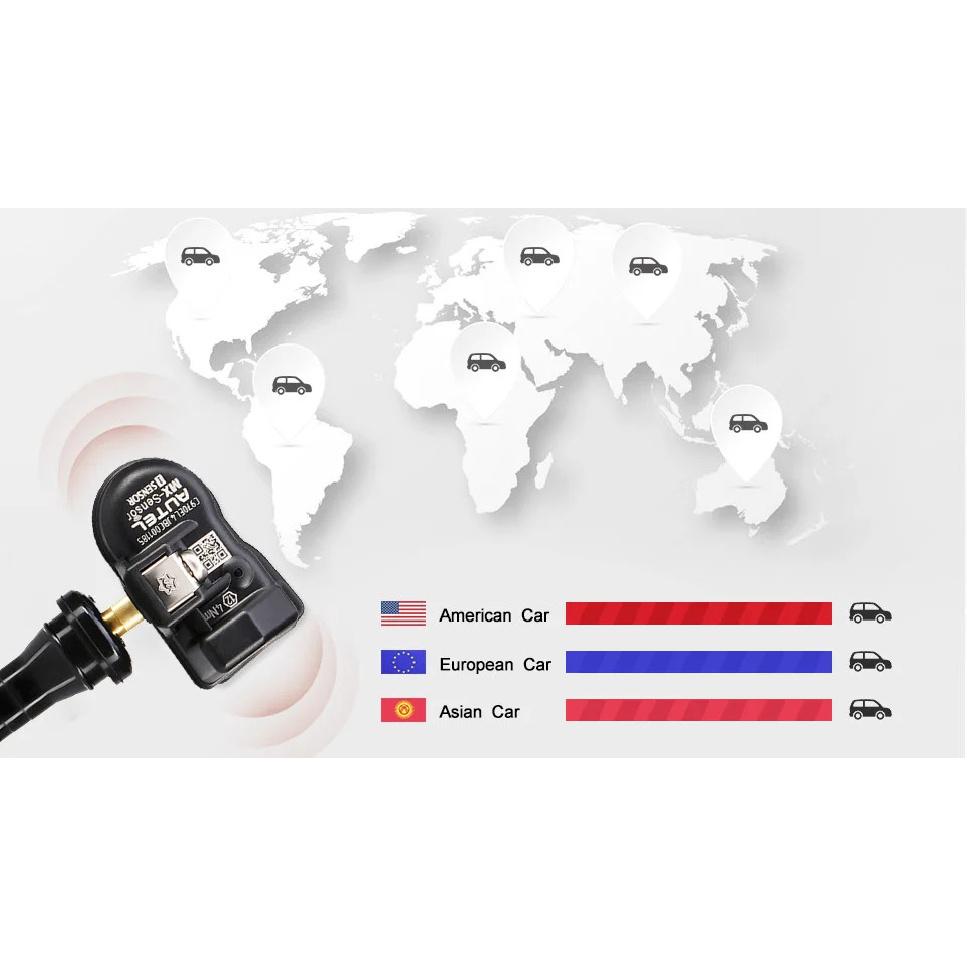 Autel MX Sensor 433 315MHZ TPMS Sensor MaxiTPMS Tire Pressure Monitor Tester Tire Repair Tools Scanner Programming MX-Sensor