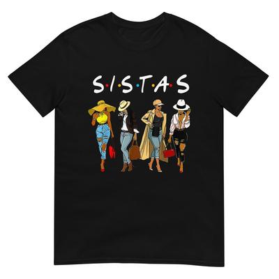 SISTAS Афро Гордые Черные SISTAS Женская Королева Афроамериканка Футболка