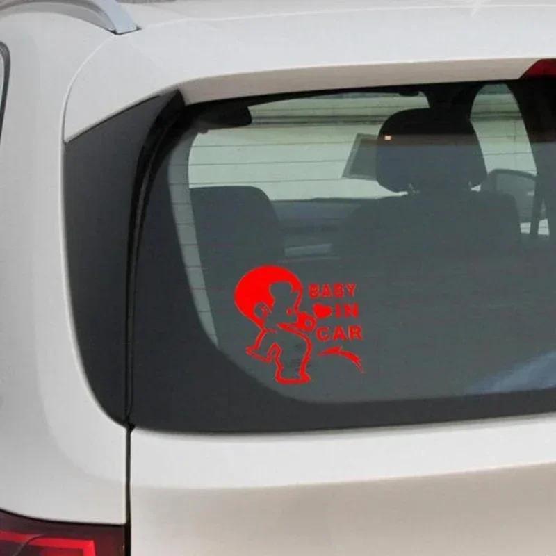 13*10 см новый ребенок в машине эмблема наклейка виниловая наклейка на автомобиль стиль авто окно задний бампер крышка царапины внешние аксессуары