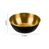 Round Small Sauce Dish Stainless Steel Seasoning Plates Dipping Bowl Appetizer Serving Tray Vinegar Soy Saucer Kitchen Tableware