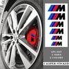 HVDS5 6pcs Car Brake Caliper Sticker Heat Resistant Decals  for BMW E93 F10 F20 F30 F40 F15 F25 F26 F31 F49 F86 M3 M5 X3 G20 G30