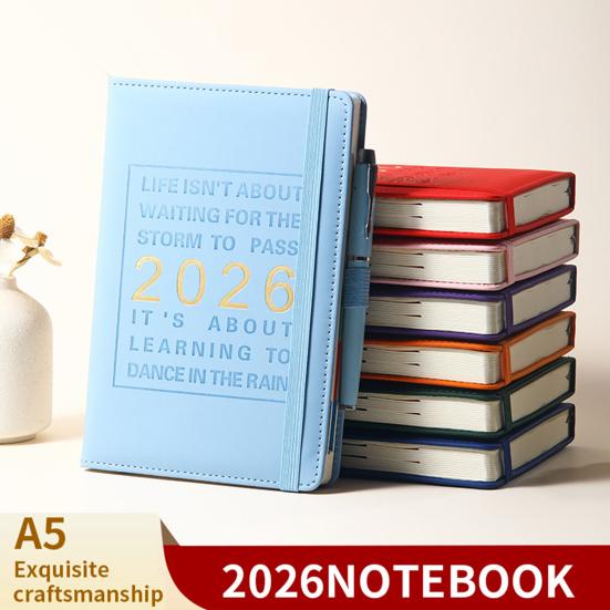 2026 Weekly Planner Daily Productivity Notebook with Monthly Layout Hardcover Organizer for Work School