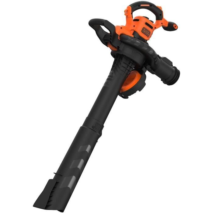 Проводной пылесос-воздуходувка-измельчитель BLACK+DECKER - BEBLV300-QS - 3000 Вт - Мешок 72 л - Система с двумя трубами