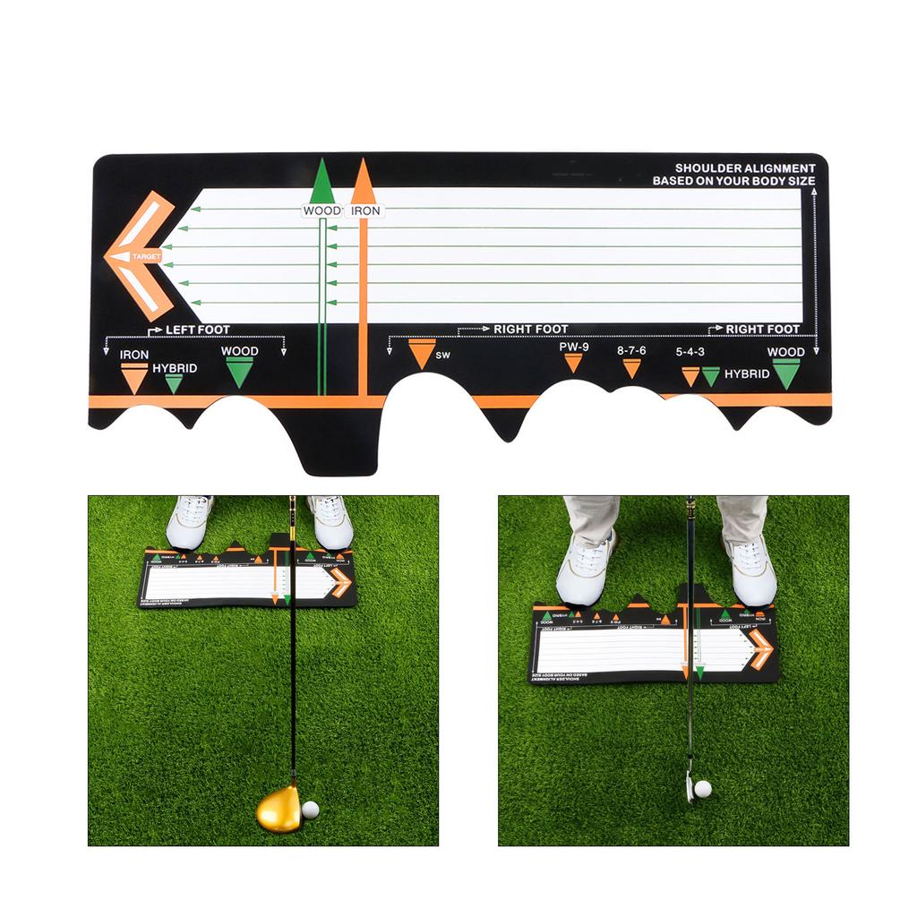 Коврик для тренировки замаха в гольфе для начинающих Тренировочный коврик для гольфа Помощь в формировании осанки Подставка для гольфа для начинающих Выносливость