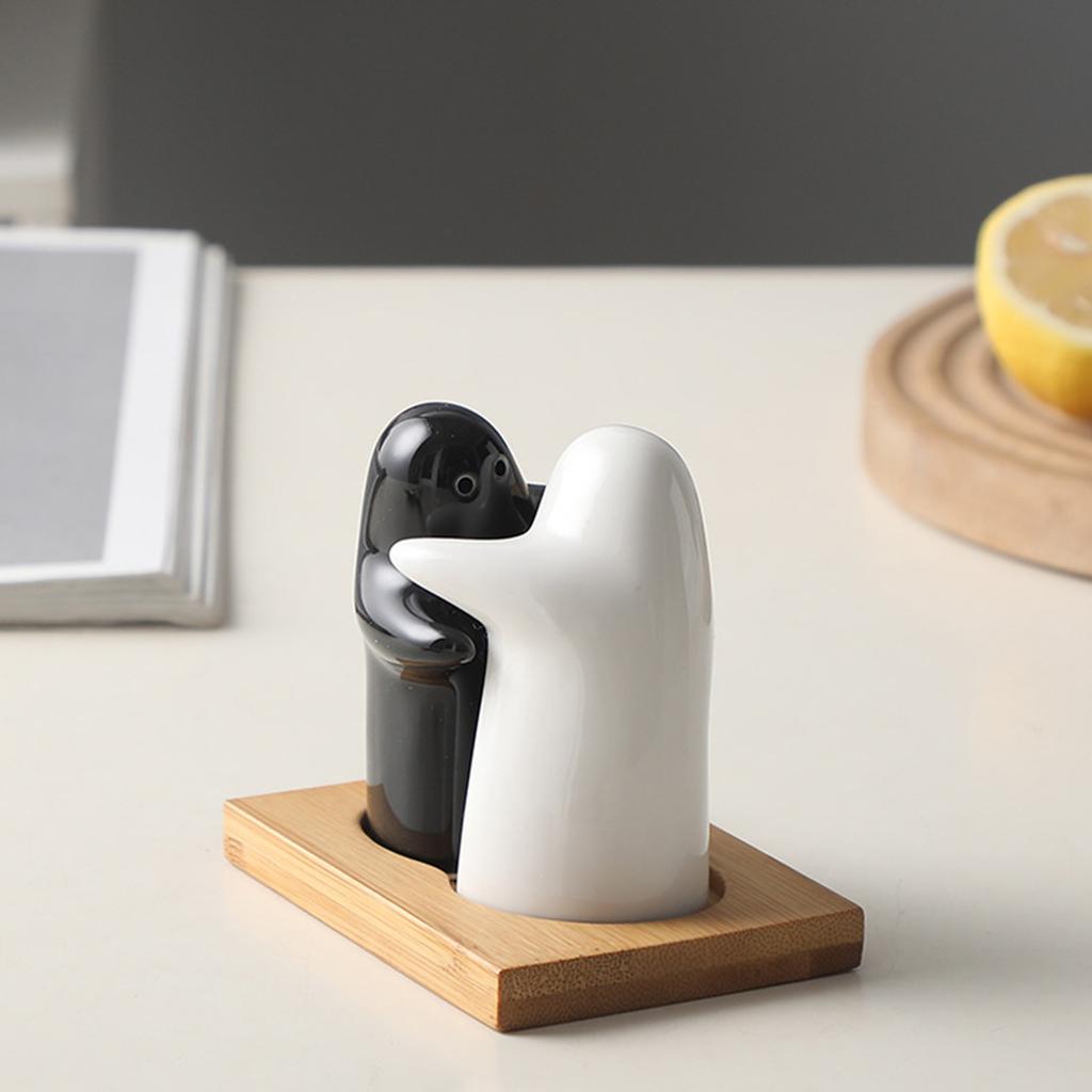 Креативная керамическая перечница Теплые объятия Маленький человечек Свадебный подарок Объятия Приправа