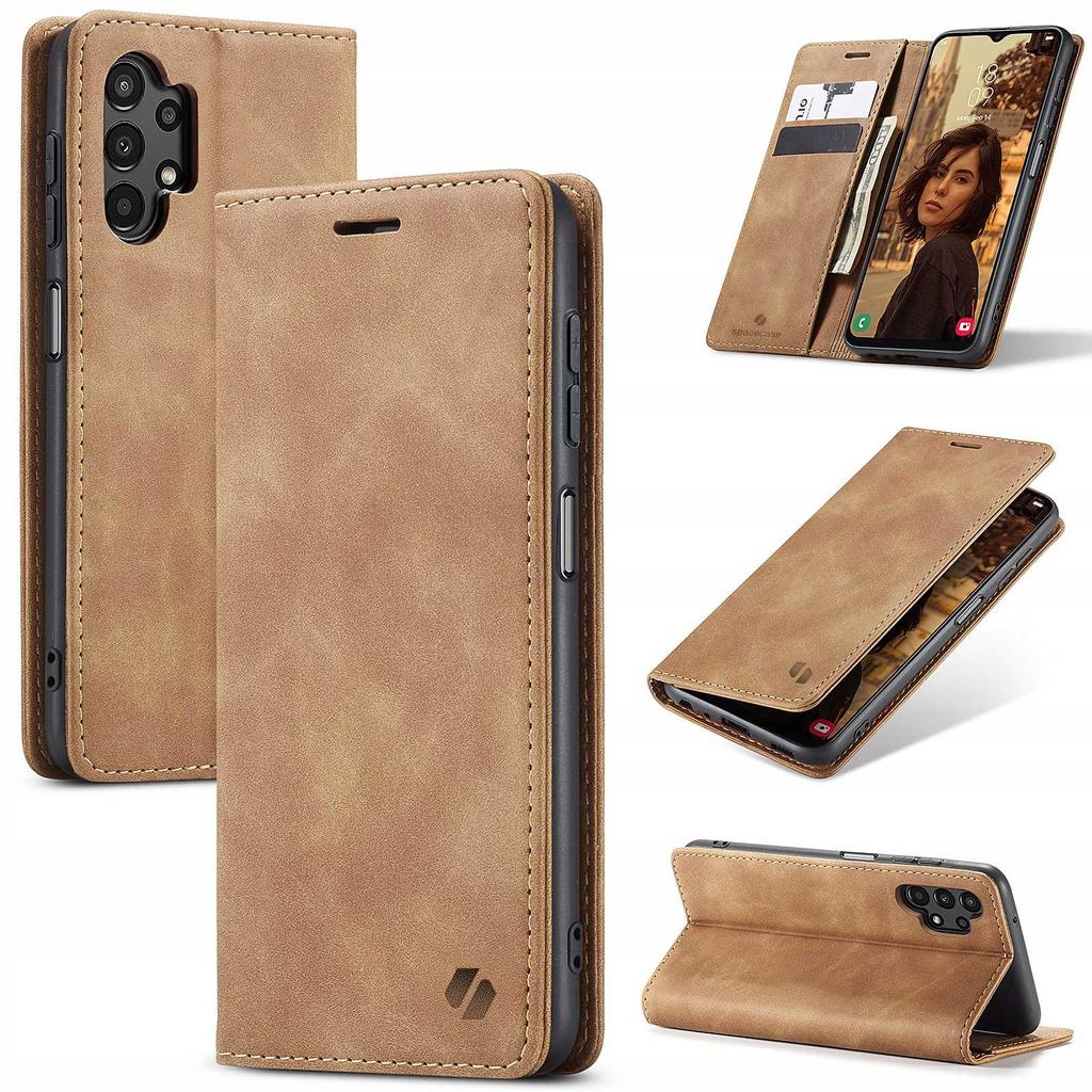 Sc Wallet Galaxy A13 4G  Light Brown