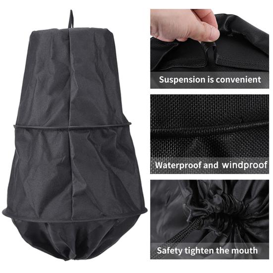 Клетка для пчелиного роя, толстый нейлон, устойчивая к атмосферным воздействиям, водонепроницаемая подвесная петля, дышащая сумка для пчеловодства на открытом воздухе, сотовый чехол, инструмент для пчеловода